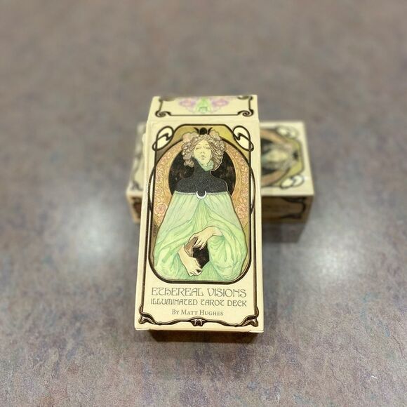 Ethereal Visions Illuminated Astrology Tarot Deck by Matt Hughes 80 Cards NEW - Picture 1 of 4